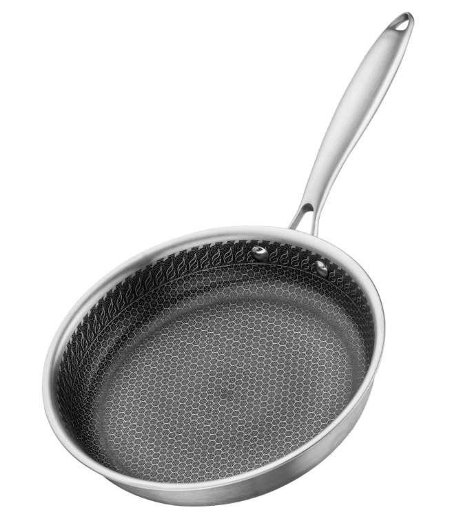 Сковорода Ardesto Black Mars Avior 24 см нержавіюча сталь Triply AR0720BS